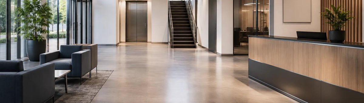 Photo accueil hall d'entreprise