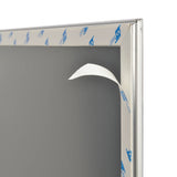Cadre Clic-Clac Adhésif Aluminium