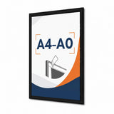 Cadre Clic-Clac Adhésif Aluminium