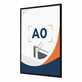 Cadre Clic-Clac Adhésif Aluminium
