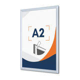Cadre Clic-Clac Adhésif Aluminium