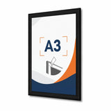 Cadre Clic-Clac Adhésif Aluminium