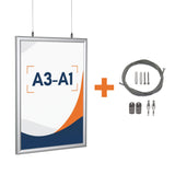 Cadre Clic-Clac Suspendu Double Face