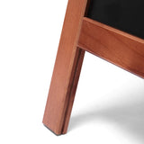 Chevalet Ardoise en Bois Éco détail