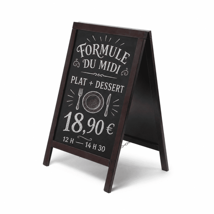 Chevalet Ardoise en Bois Éco