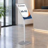 Porte-Affiche sur Pied Aluminium