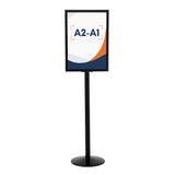 Porte-Affiche sur Pied Grand Format