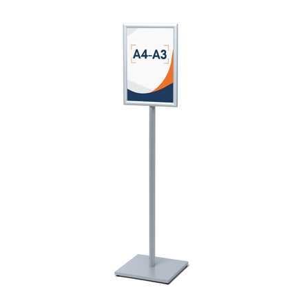 Porte-Affiche sur Pied Vertical Simple Face A4-A3