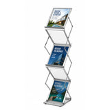 Porte-Brochures Pliable Double Face 6x A4