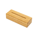 Porte-Menu de Table Bois en T détail