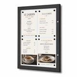 Porte-Menu Restaurant Mural