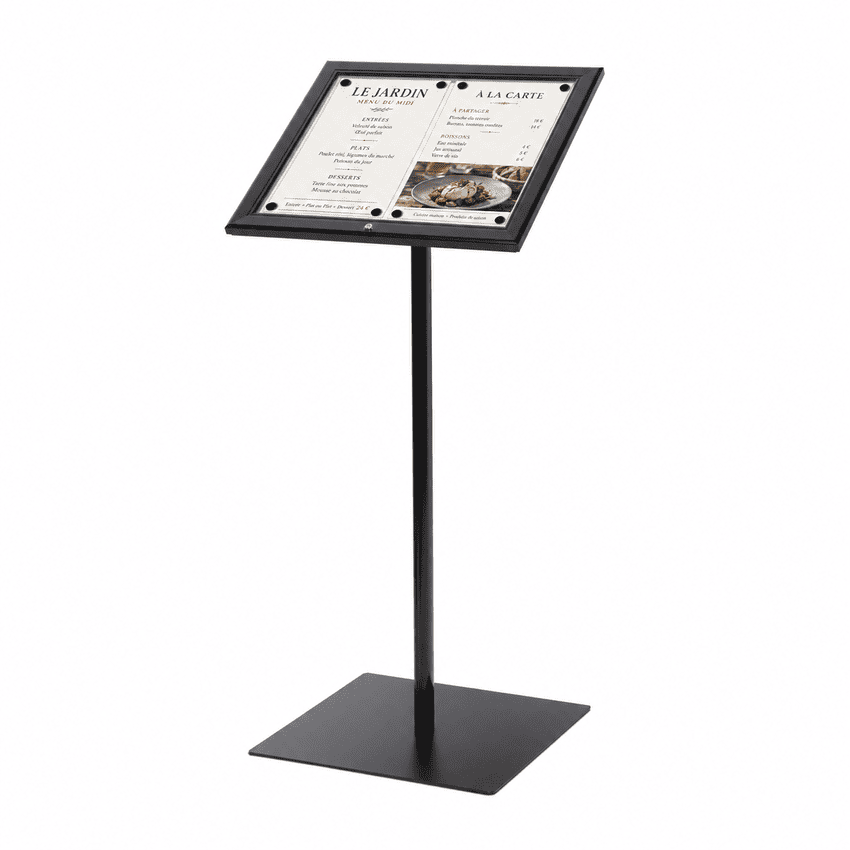 Porte-Menu Restaurant sur Pied 2 x A4 Standard