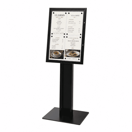 Porte-Menu Restaurant sur Pied 4 x A4