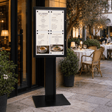 Porte-Menu Restaurant sur Pied 4 x A4