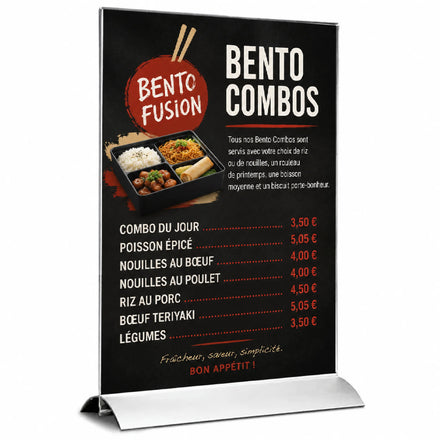 Présentoir de Comptoir Aluminium