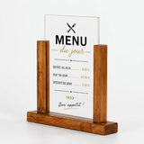 Présentoir de Table Vintage Affiche