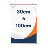Profilés Porte-Affiche Suspendu Aluminium