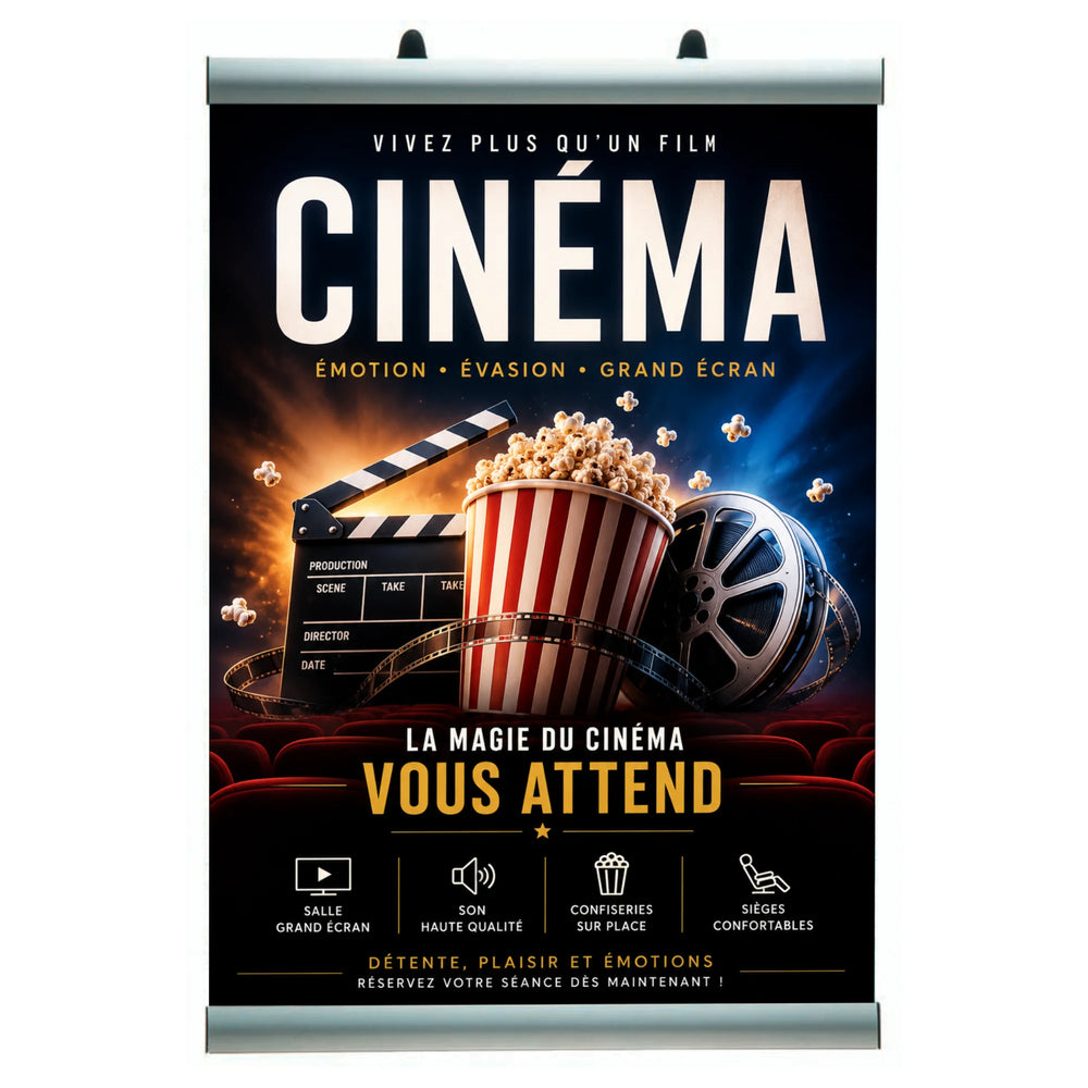 Profilé Porte-Affiche Suspendu Lourd