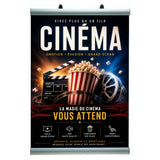 Profilés Porte-Affiche Suspendu Lourd