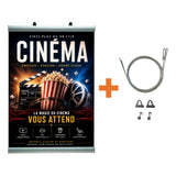 Profilés Porte-Affiche Suspendu Lourd