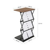 Pupitre Porte-Brochures Pliable A4 6 x A4