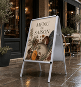 Stop-Trottoir Aluminium Coins Arrondis en situation