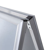 Stop-Trottoir Aluminium Double Face 25 mm