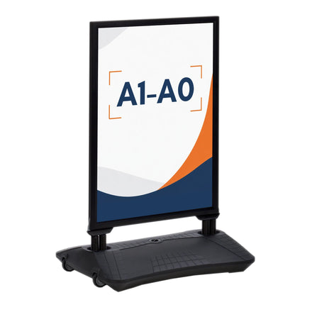 Stop-Trottoir Extérieur Lesté Noir