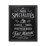 Tableau Ardoise Mural en Bois