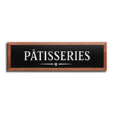 Tableau Ardoise Mural en Bois Premium