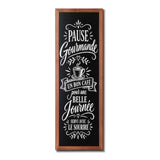 Tableau Ardoise Mural en Bois Premium