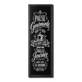 Tableau Ardoise Mural en Bois Premium