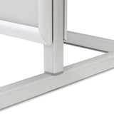 Présentoir sur Pied Double Face Argent