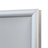 Présentoir sur Pied Double Face Argent