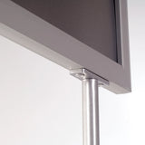 Totem Publicitaire Double Face Ovale