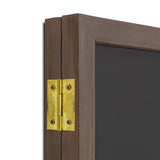 Vitrine Ardoise en Bois A3 détail