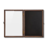Vitrine Ardoise en Bois A3