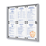 Vitrine d'Affichage Intérieure Éco