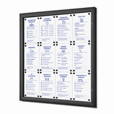 Vitrine d'Affichage Verrouillable