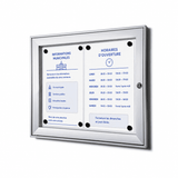 Vitrine d'Affichage Verrouillable