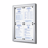 Vitrine d'Affichage Verrouillable