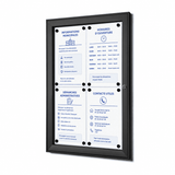 Vitrine d'Affichage Verrouillable