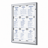 Vitrine d'Affichage Verrouillable